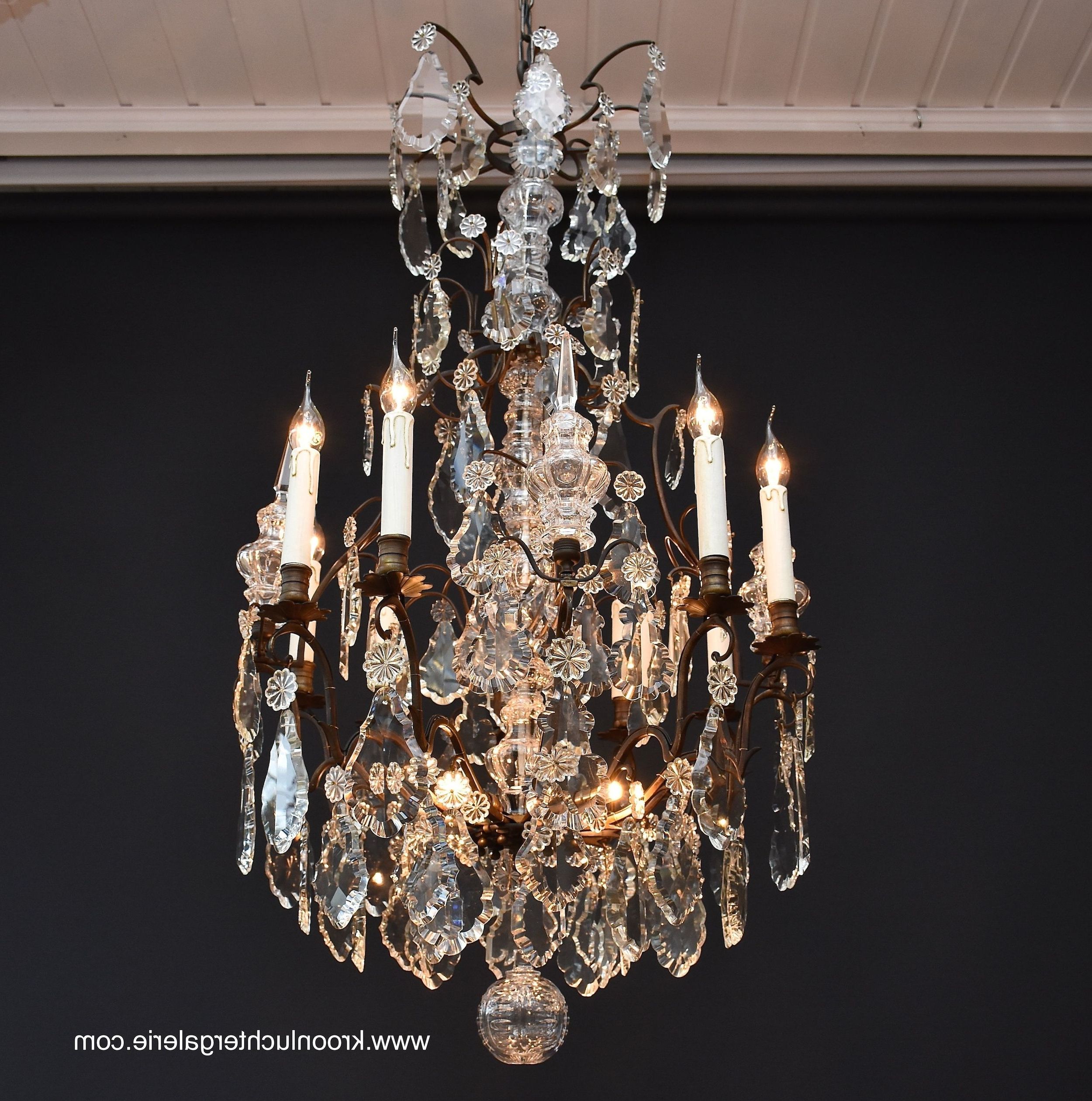 Well Liked 19th Century French Crystal Chandelier, Ref. 591a » French Intended For French Chandeliers (Photo 1 of 15)