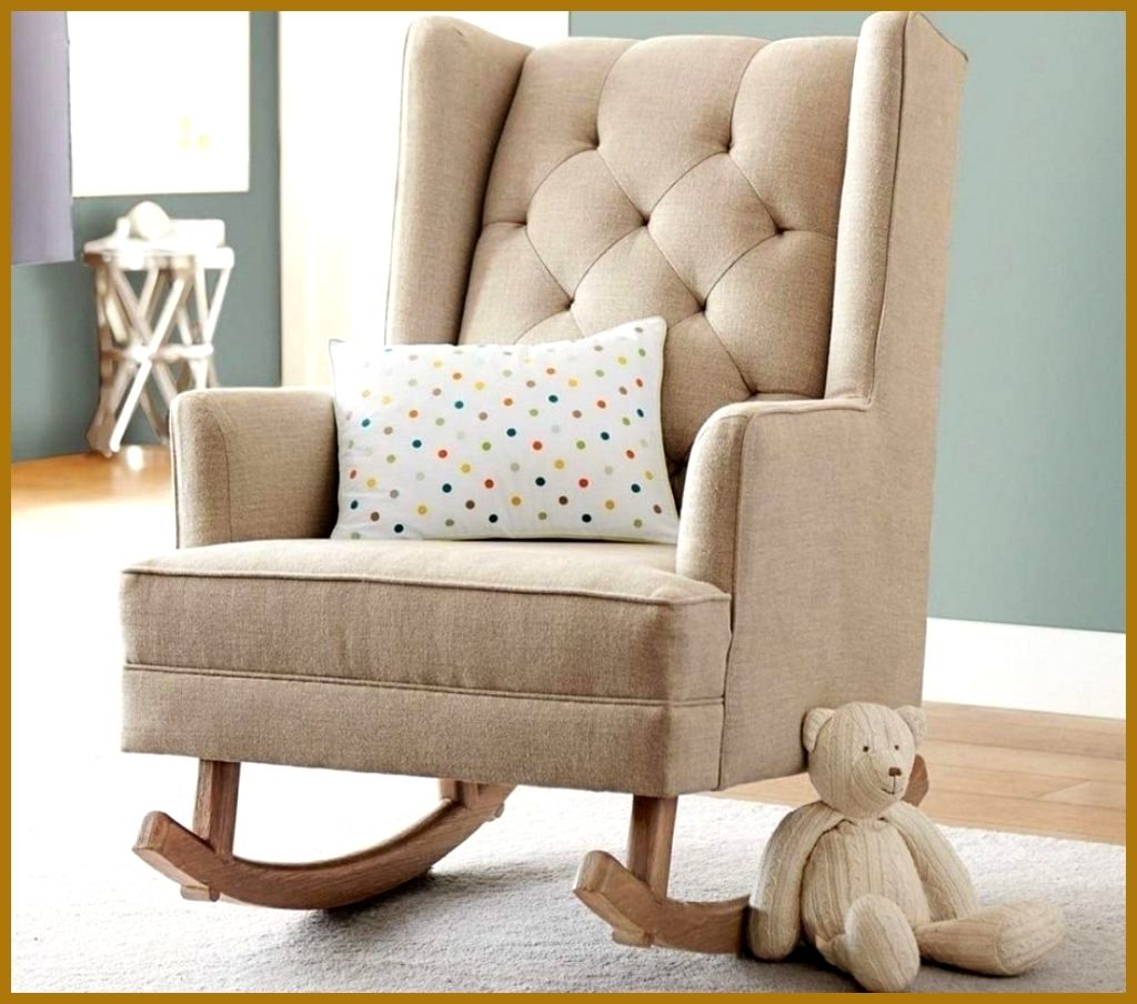 Kids Upholstered Rocking Chair Awesome Kids Upholstered Rocking Pertaining To Most Recent Upholstered Rocking Chairs (View 1 of 15)