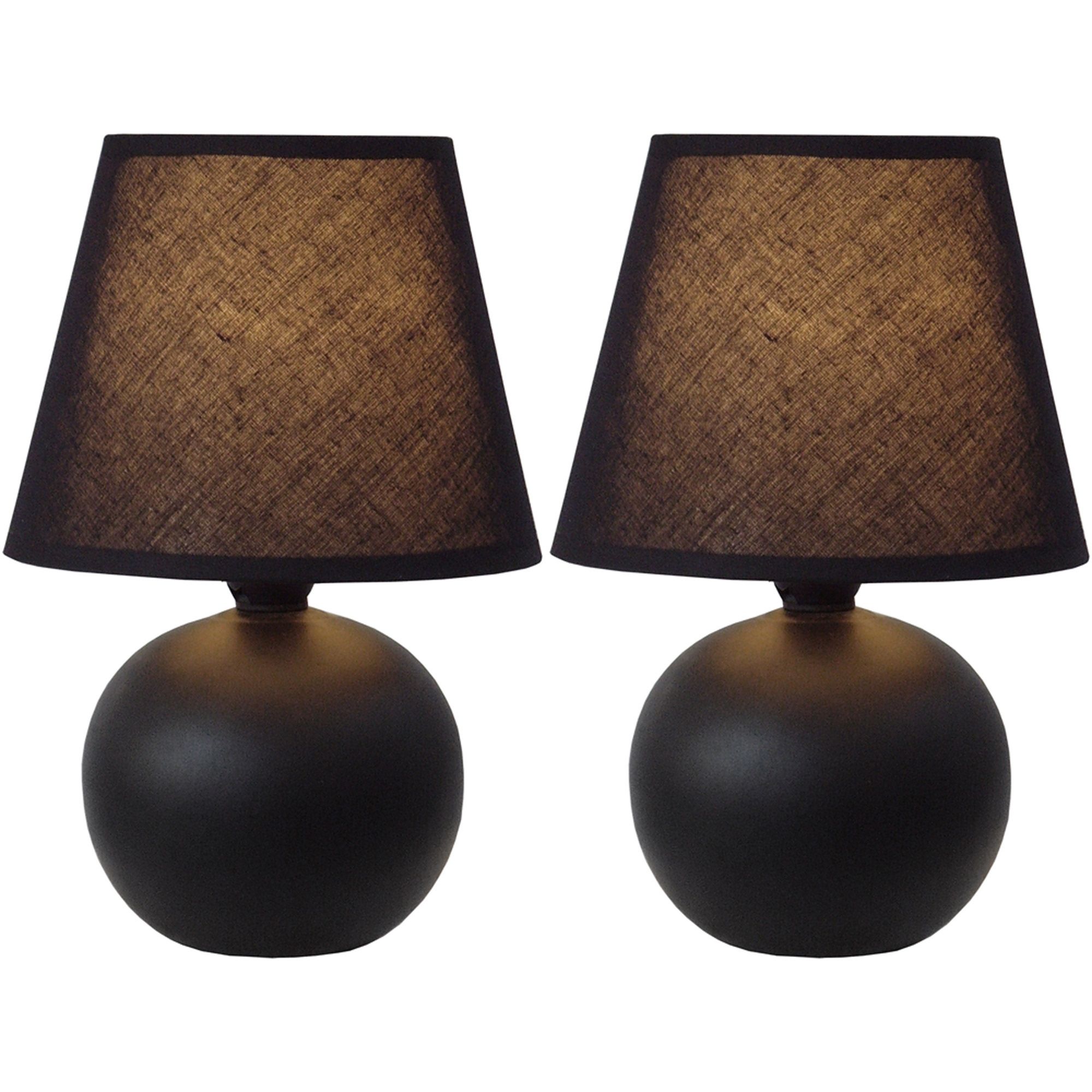 Living Room Table Lamps Sets Pertaining To Most Current Table Lamp In Dark Bronze – Set Of 2 – Walmart (View 1 of 15)