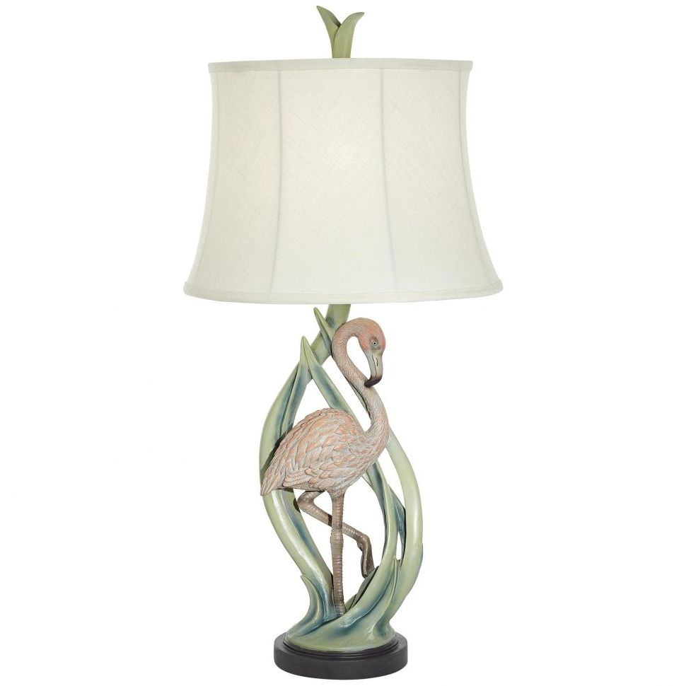 Most Recently Released Lamp : Tropical Lamps Pink Flamingo Table Lamp The Pinterest And Throughout Pink Table Lamps For Living Room (Photo 15 of 15)