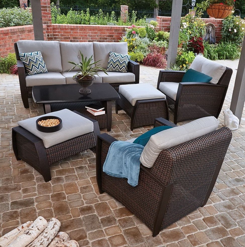 Patio Conversation Sets At Sam's Club With Widely Used Practical Sam S Club Outdoor Patio Furniture Appealing Replacement (View 7 of 15)