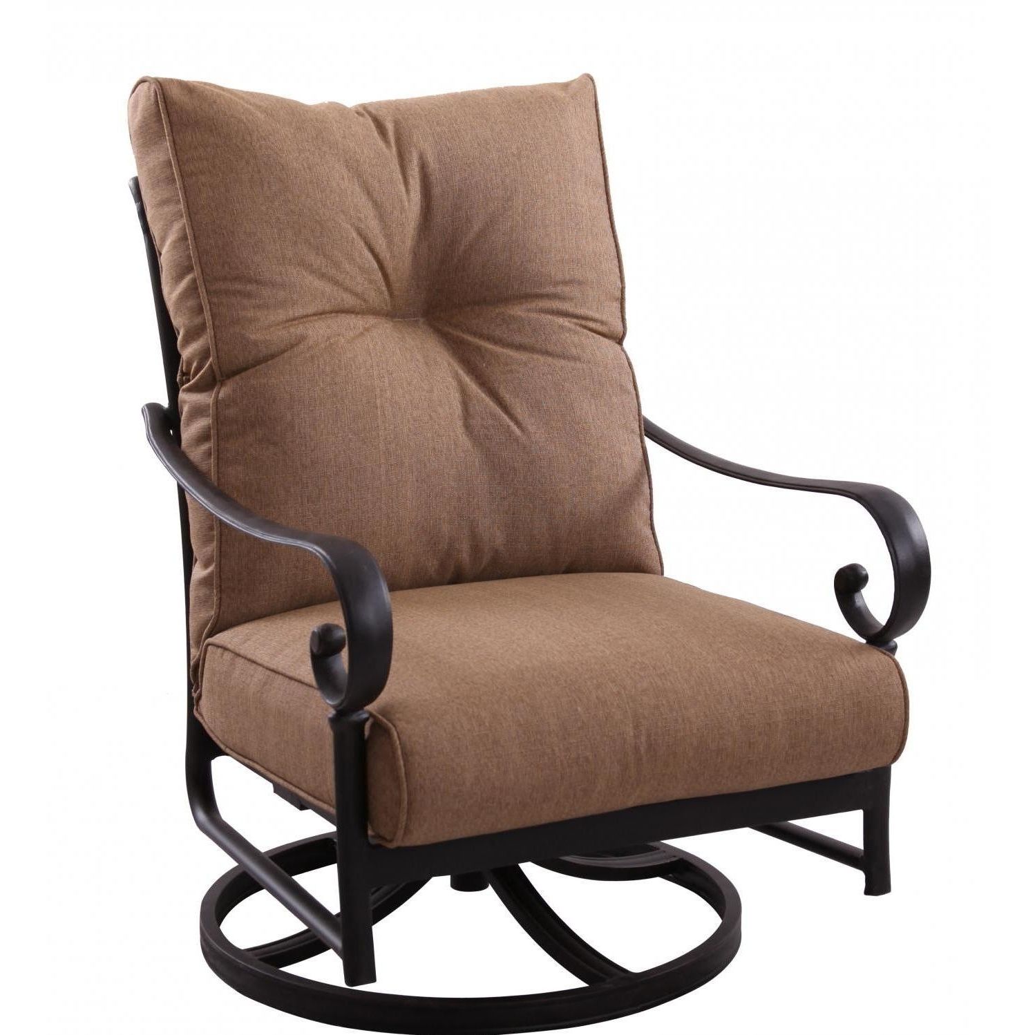 Patio Rocking Swivel Chairs Throughout Most Current Darlee Santa Anita 3 Piece Aluminum Patio Conversation Seating Set (View 4 of 15)