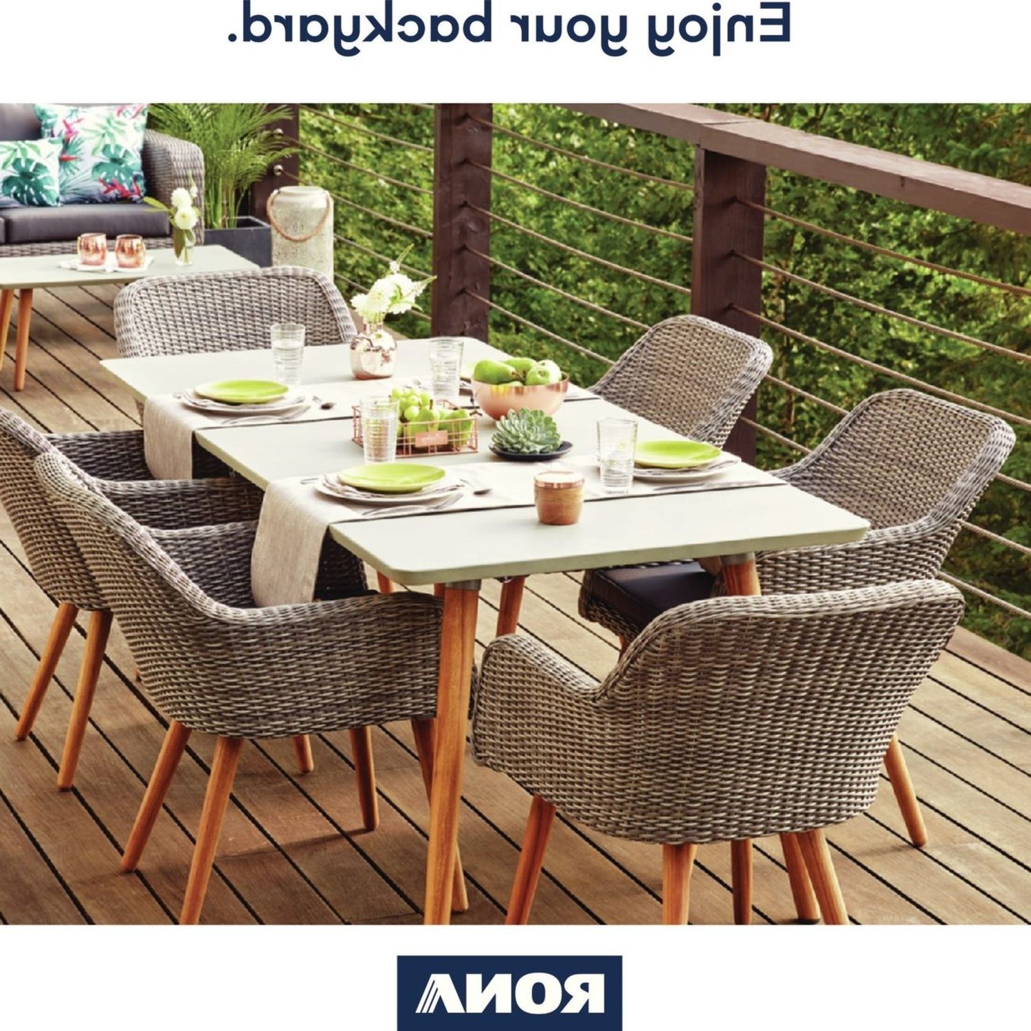 Popular Rona Weekly Flyer – Enjoy Your Backyard – Mar 22 – Apr 25 Intended For Rona Patio Rocking Chairs (View 1 of 15)