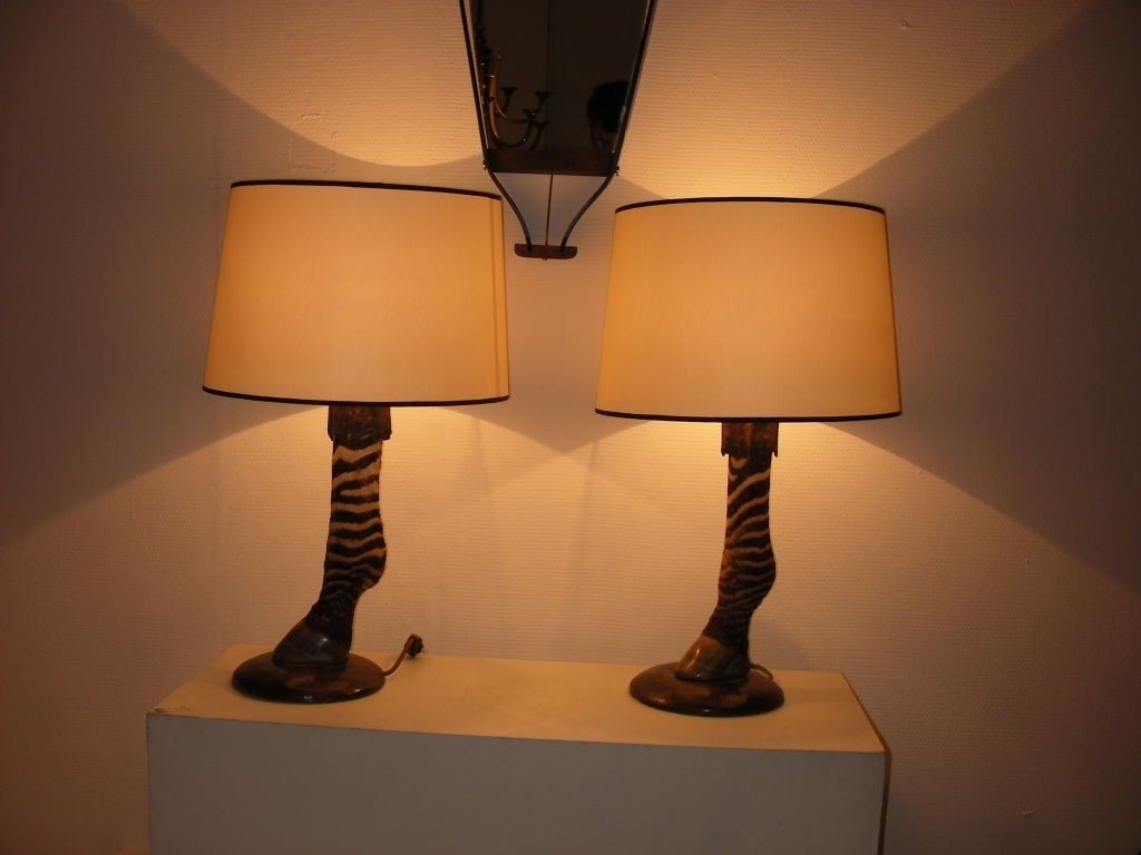 Recent Living Room Table Lamps At Home Depot Within Astonishing Zebra Pair Of Lamp At Bathroom Dining Room Table Lamps (Photo 9 of 15)