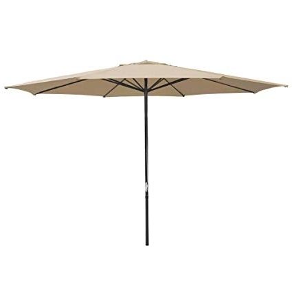 2018 Amazon : Yescom 13' Tan Sun Shading Aluminum Patio Umbrella Within Yescom Patio Umbrellas (View 1 of 15)