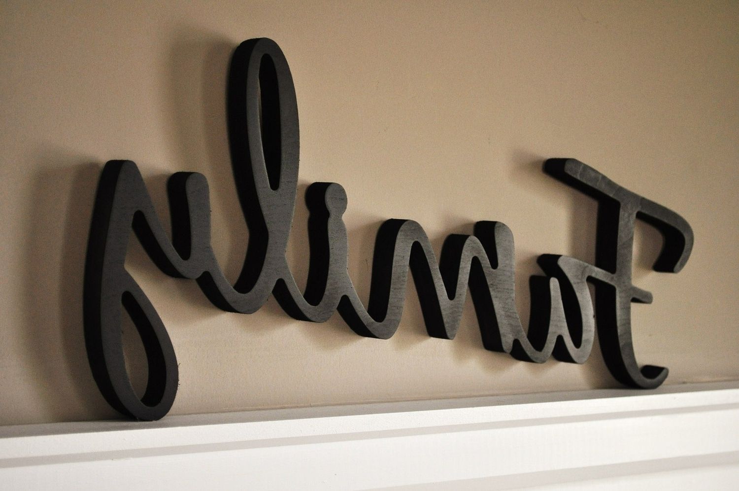 Craft Get Ideas Within Wood Word Wall Art (View 4 of 15)