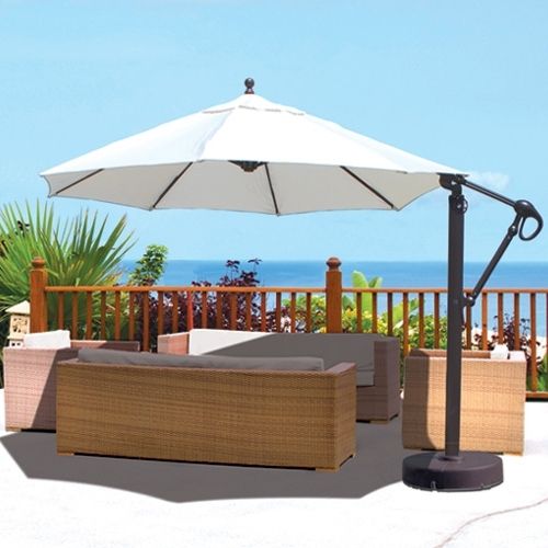 Current 11' Foot To 12' Foot Patio Umbrellas Pertaining To 11 Ft (View 4 of 15)
