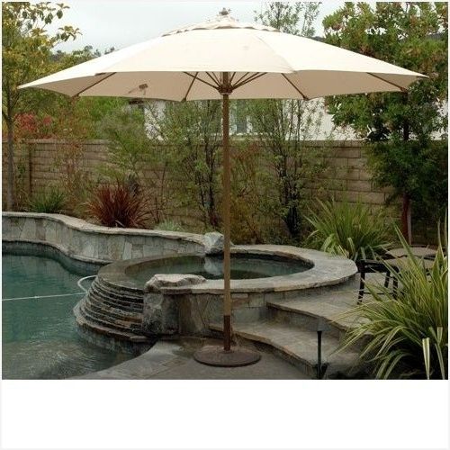 Featured Photo of 15 Collection of Costco Cantilever Patio Umbrellas