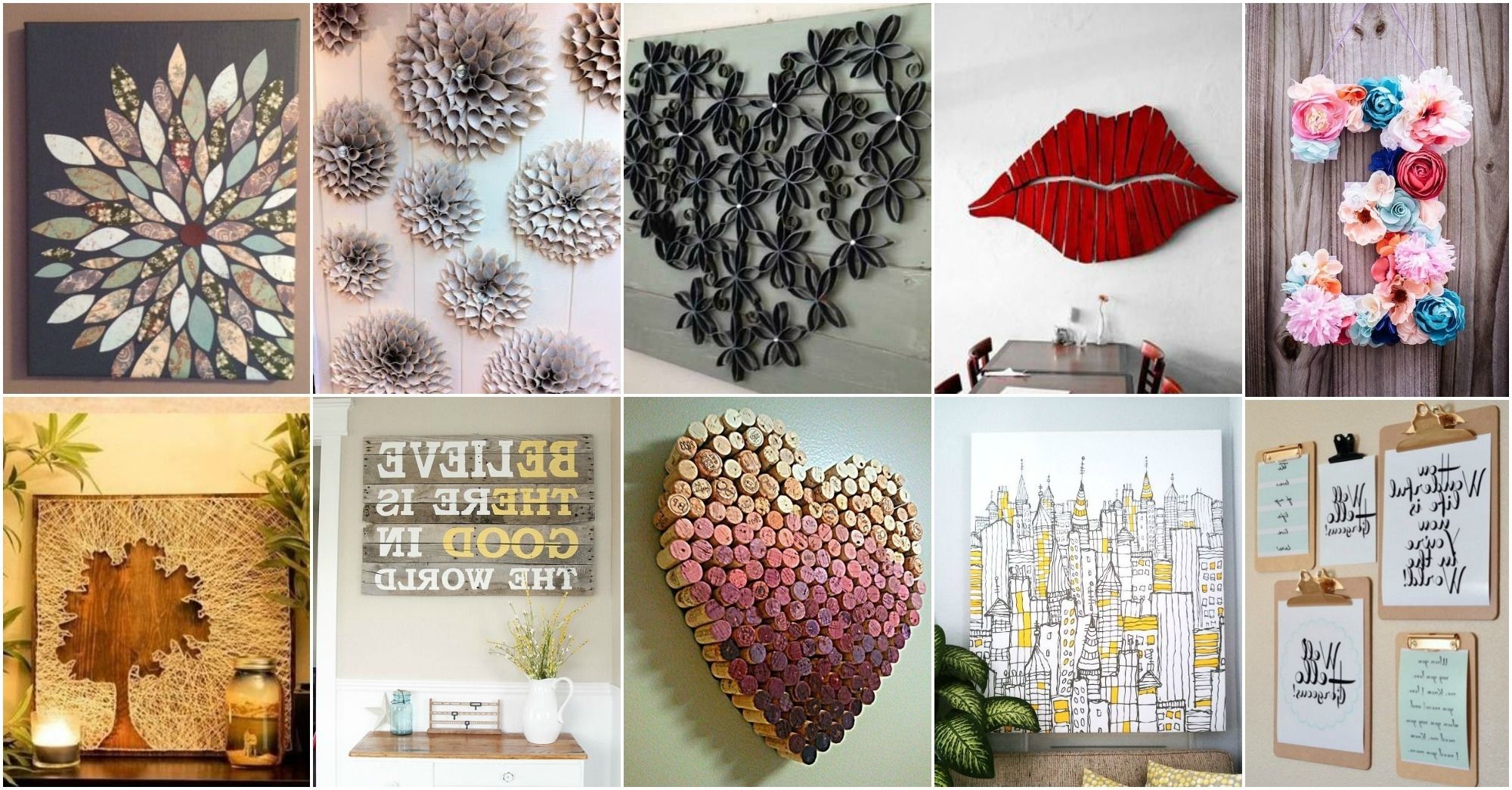 Diy Wall Art Projects With Regard To Preferred More Amazing Diy Wall Art Ideas (Photo 1 of 15)