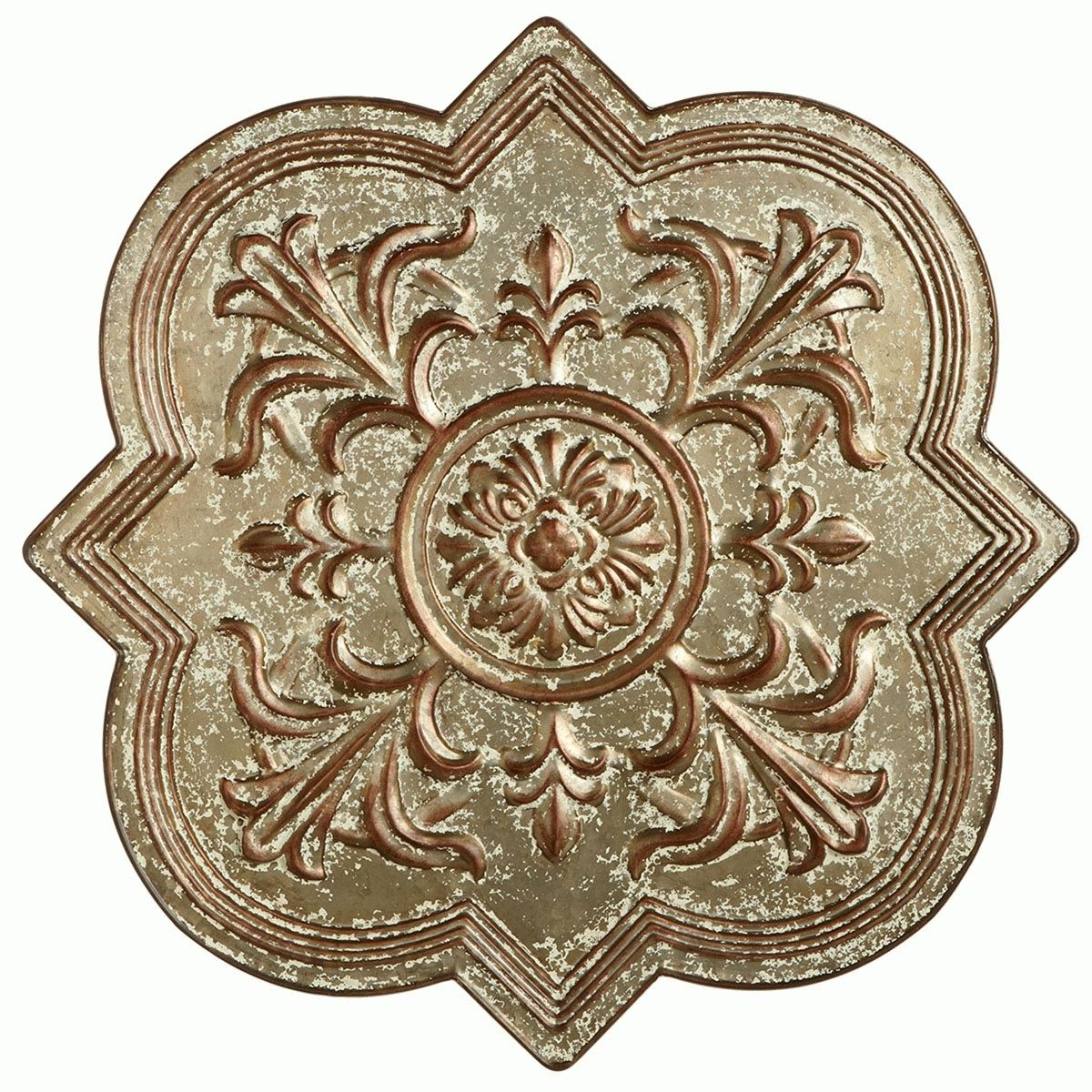 Embossed Medallion Wall Art Intended For Current Medallion Wall Art (View 10 of 15)