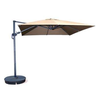 Favorite Home Depot Patio Umbrellas In Cantilever Umbrellas – Patio Umbrellas – The Home Depot (View 4 of 15)