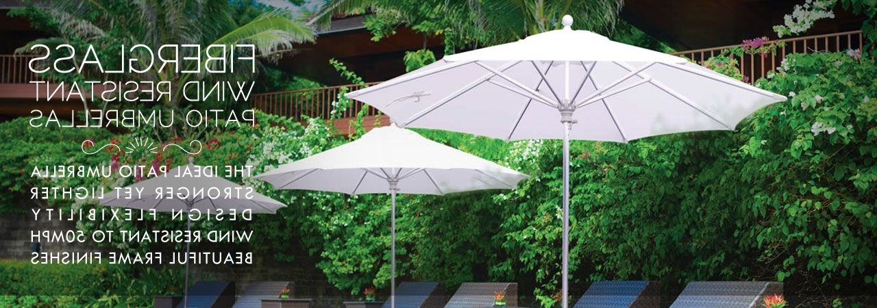 Fiberglass Patio Umbrellas (View 1 of 15)