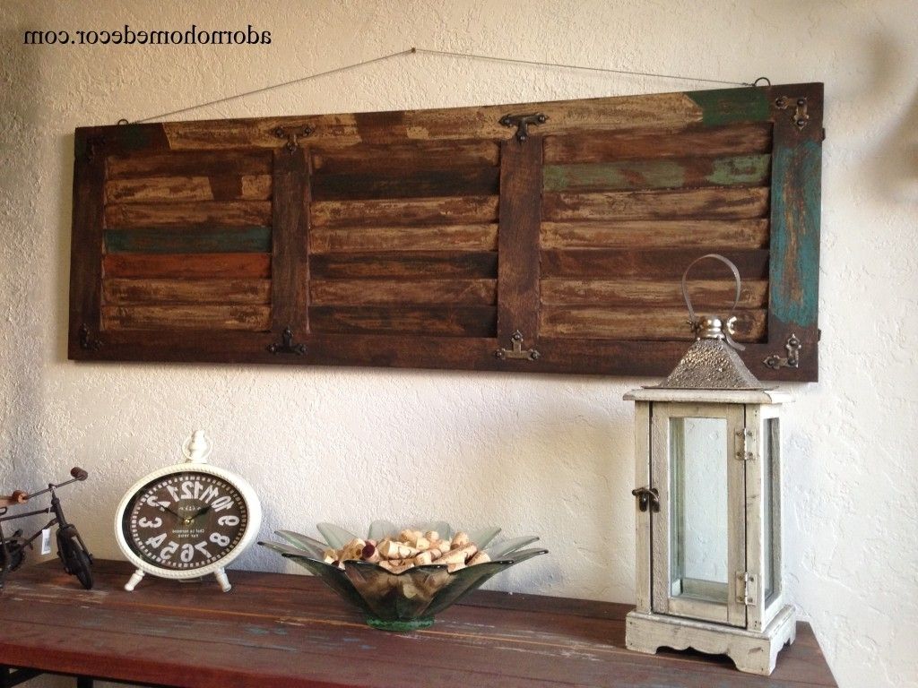 Featured Photo of The Best Rustic Metal Wall Art
