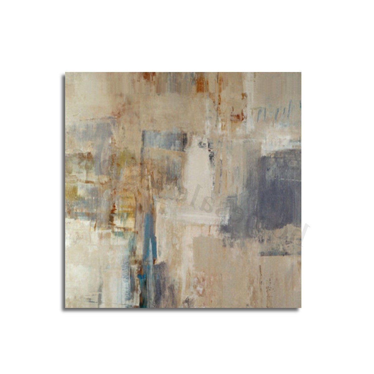 Modern Abstract Oil Painting Canvas Wall Art Poster Print Picture Throughout Famous Modern Painting Canvas Wall Art (View 12 of 15)