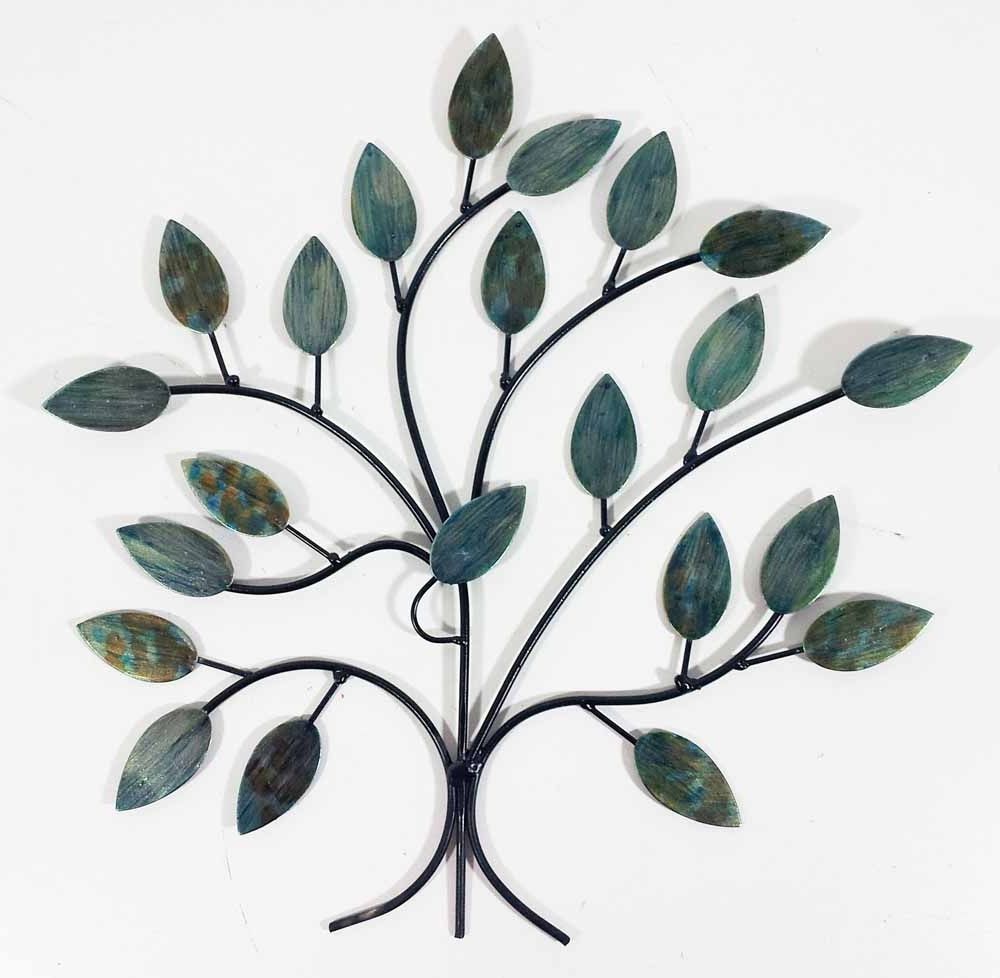 Most Popular Metal Wall Art Within Metal Wall Art – Cool Winter Tree Branch (Photo 12 of 15)