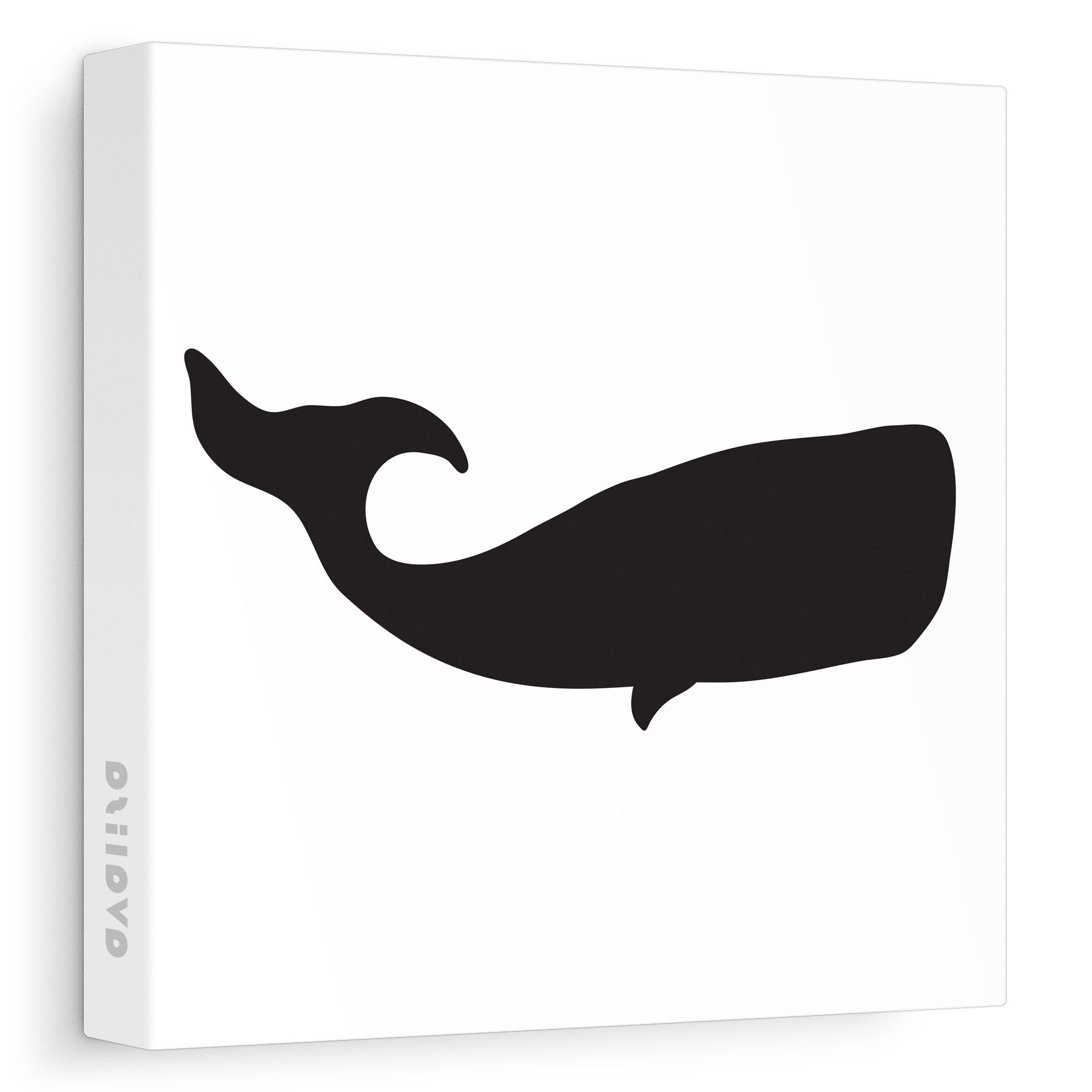 Most Recent Whale Silhouette Canvas Wall Art Silhouettes Avalisa Inside (View 9 of 15)