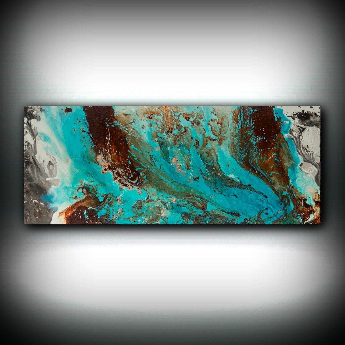 Most Up To Date Best Turquoise And Brown Wall Decor Luxury Art Ideas Design Teal Intended For Teal And Brown Wall Art (View 7 of 15)