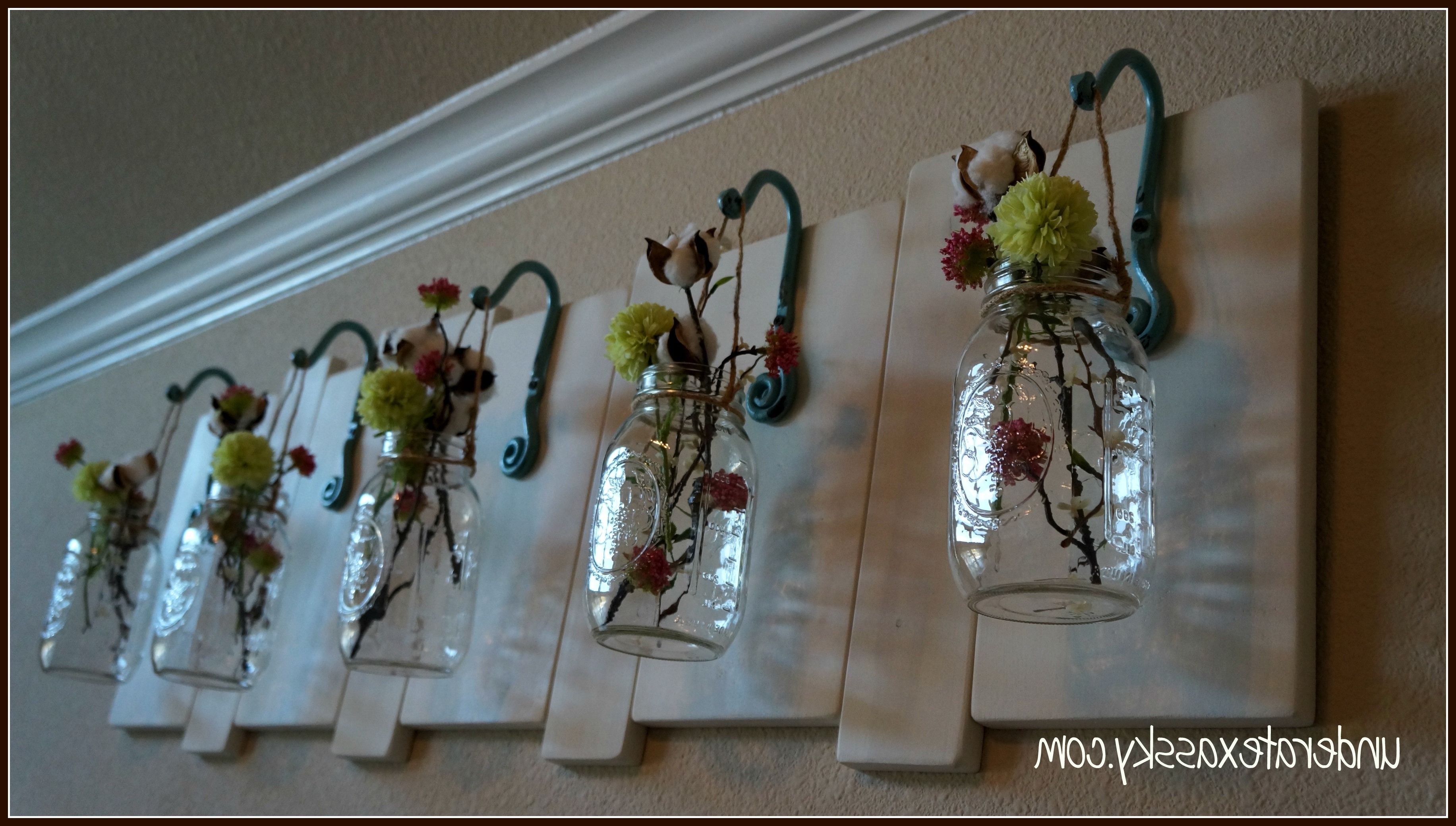 Featured Photo of 15 Collection of Mason Jar Wall Art