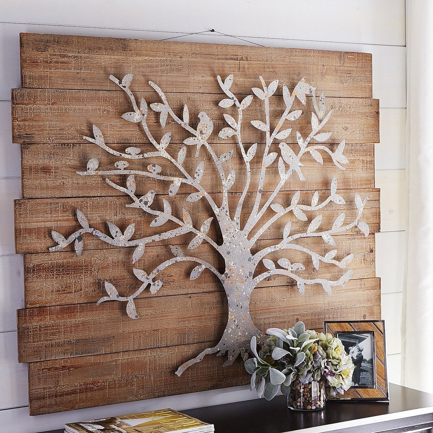 Most Up To Date Metallic Wall Art Inside Timeless Tree Wall Decor (Photo 9 of 15)