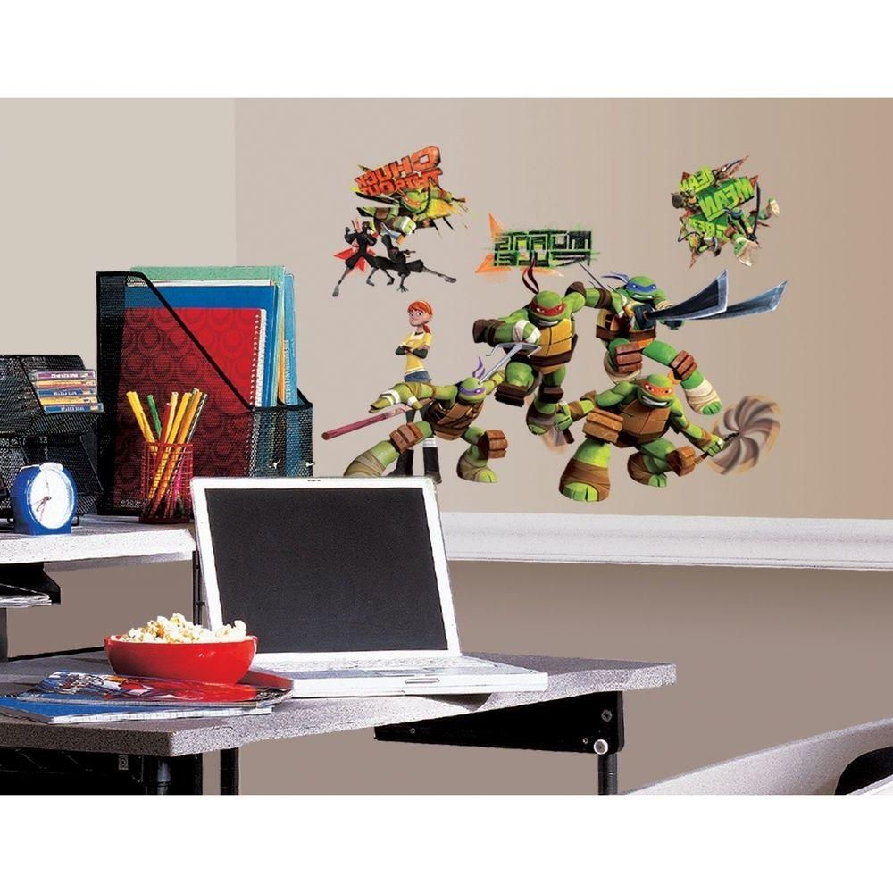 Ninja Turtle Wall Art Within Latest 10 In. X 18 In (View 6 of 15)