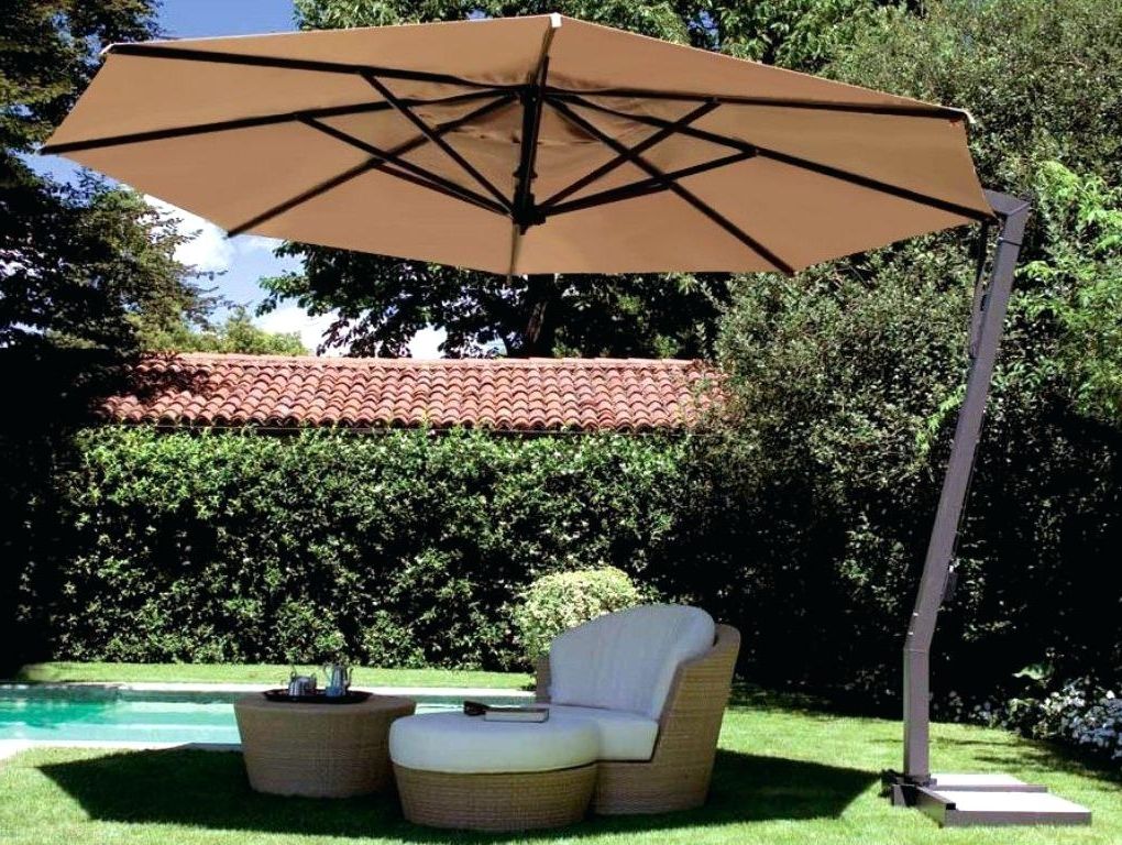 Featured Photo of Top 15 of Lowes Patio Umbrellas