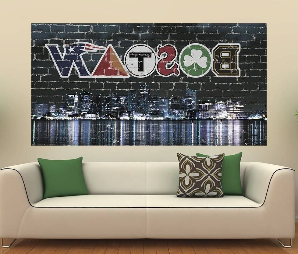 Preferred Boston Wall Art Throughout Awesome Boston Wall Graphic!! Get Yours Here " Http://www.amazon (Photo 1 of 15)