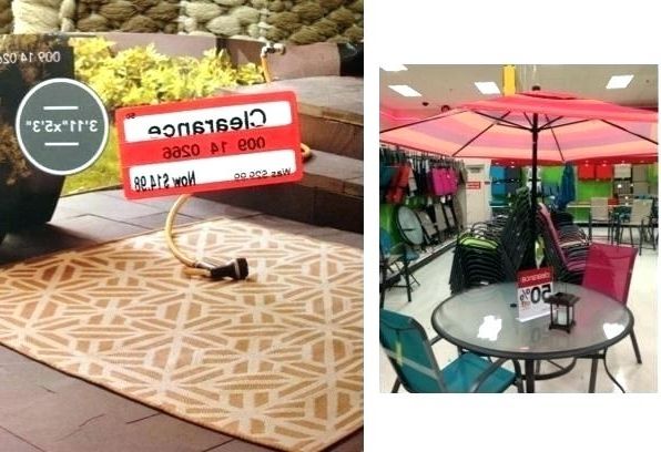 Target Patio Umbrellas Pertaining To Recent Luxury Target Umbrella Patio Or Patio Town On Patio Heater With (View 14 of 15)