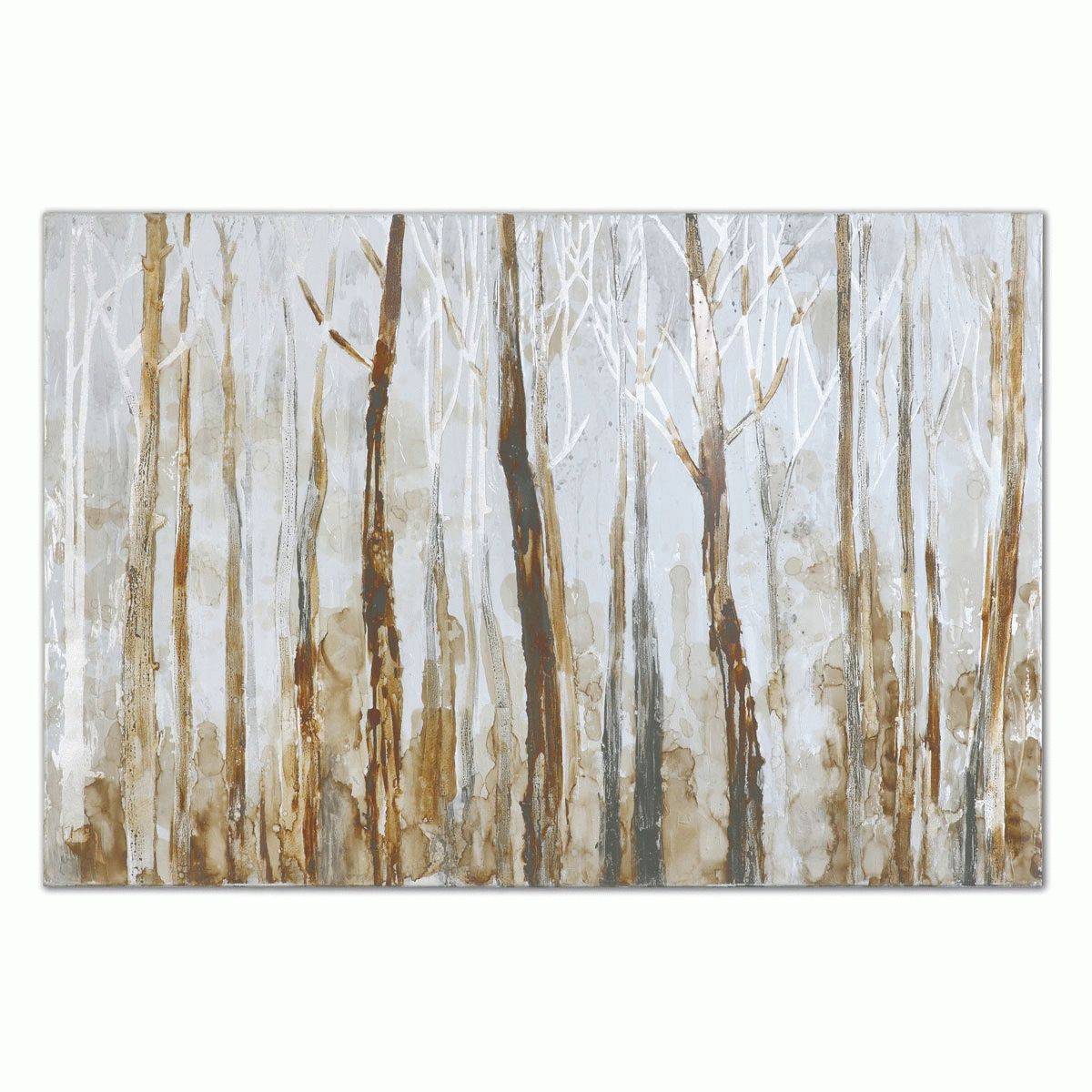 Trendy Mystic Forest Canvas Wall Art With Regard To Gray Canvas Wall Art (View 14 of 15)