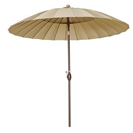 Trendy Unusual Patio Umbrellas Pertaining To Amazon : Abba Patio Outdoor Patio Umbrella  (View 14 of 15)
