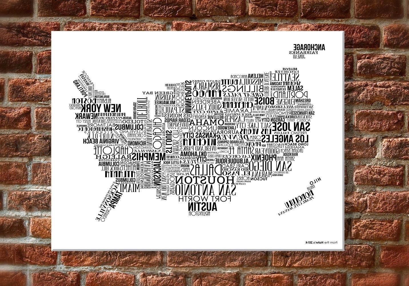 Featured Photo of The Best Us Map Wall Art