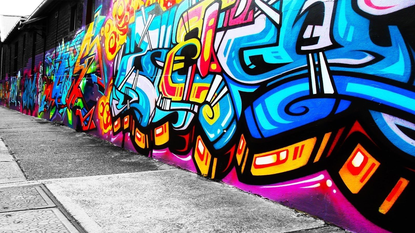 Featured Photo of 15 Photos Graffiti Wall Art