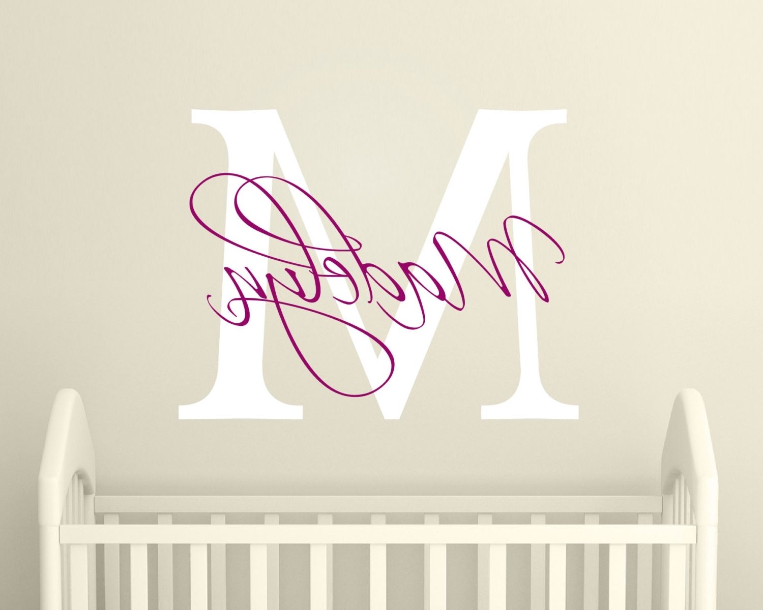 Wall Stickers Nursery  Wall Stickers For Girls  Personalised Girls Pertaining To Most Recently Released Nursery Wall Art (View 9 of 15)