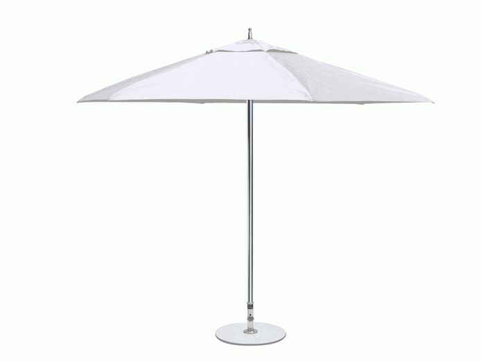 White Patio Umbrellas Pertaining To Newest White Patio Umbrella – Darcylea Design (View 8 of 15)