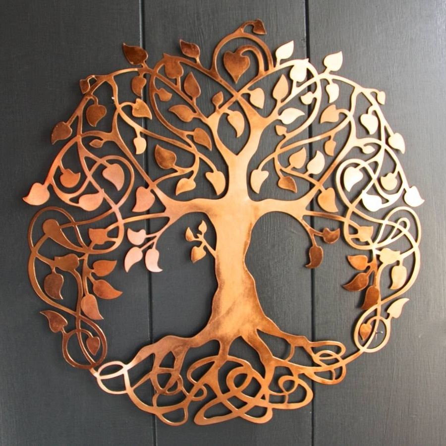 Widely Used Tree Of Life Metal Wall Art In Copper Tree Of Life Wall Artlondon Garden Trading (View 10 of 15)