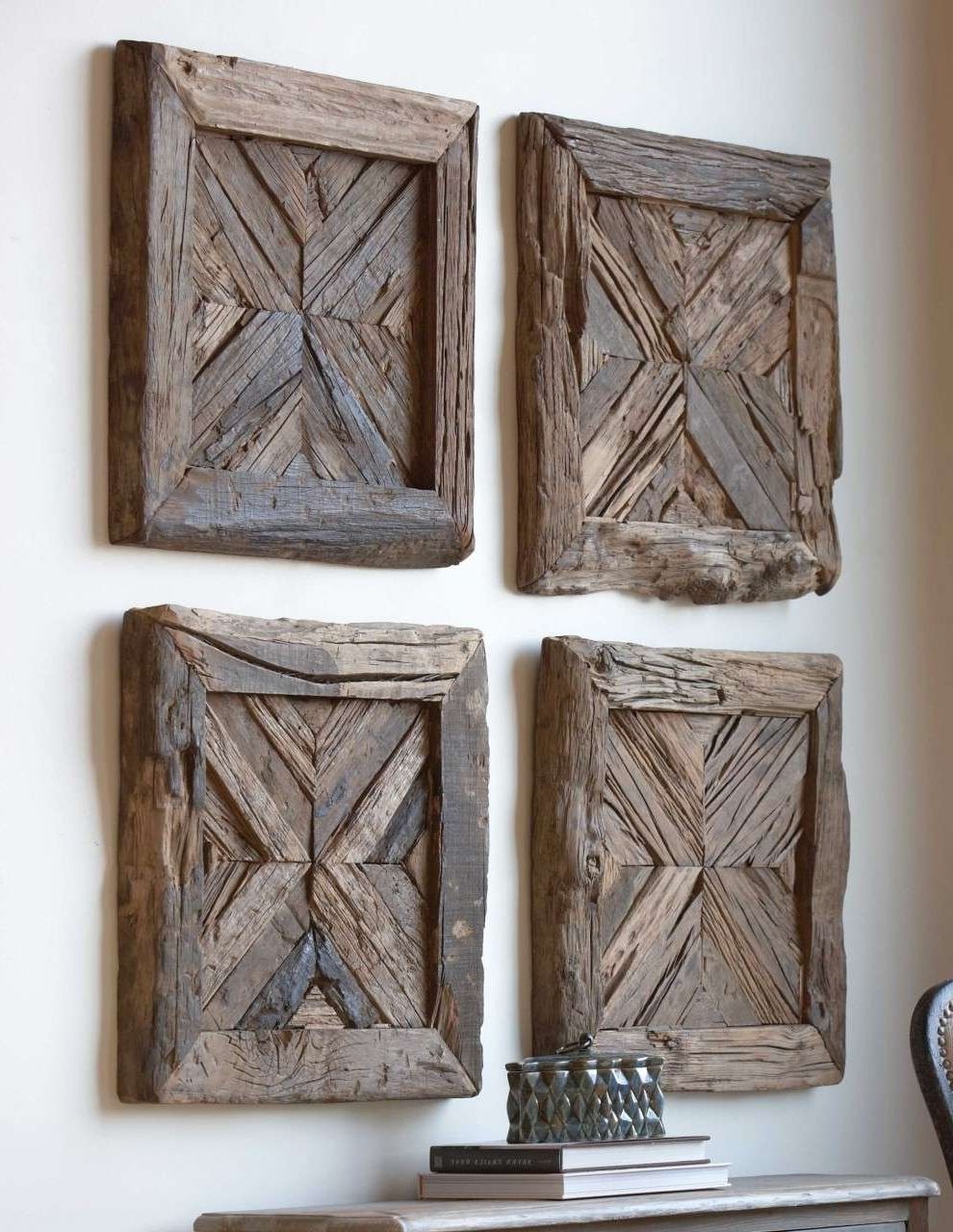 Wood Plank Wall Art Unique Great Examples Of Rustic Wall Art Of Wood Inside Most Current Plank Wall Art (View 11 of 15)