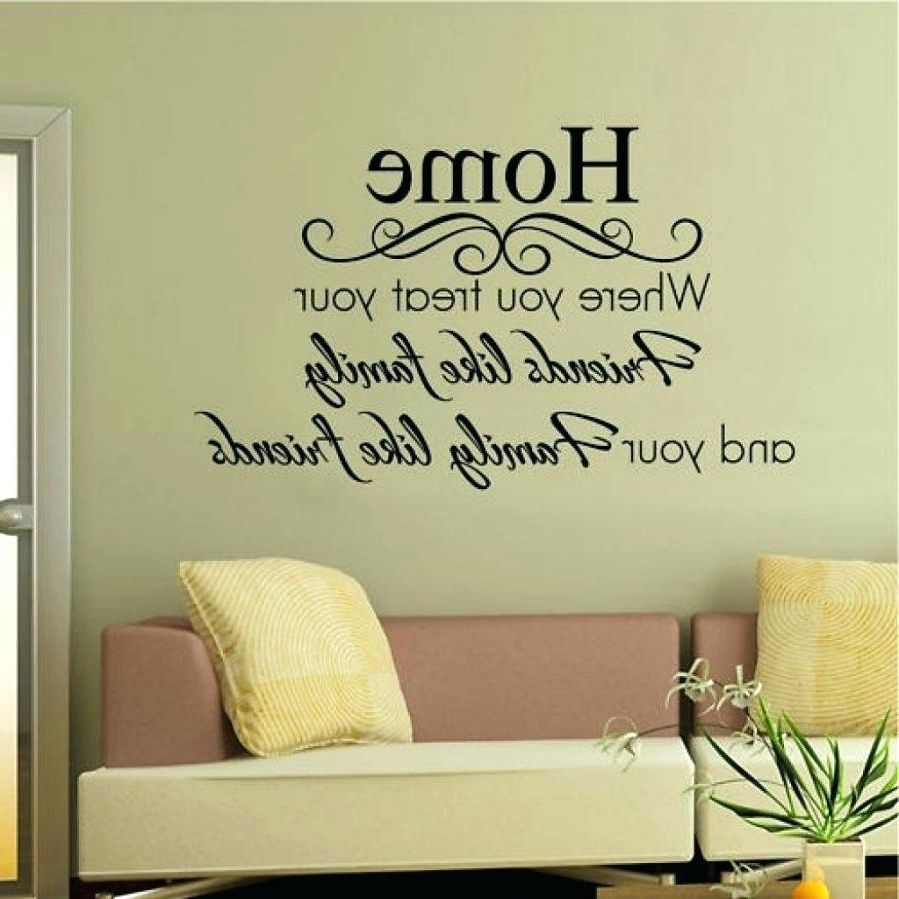 Wood Word Wall Art Intended For Latest Wall Art Decals Sayings Wall Ideas Wall Decor Words Wood Wall Decor (Photo 12 of 15)
