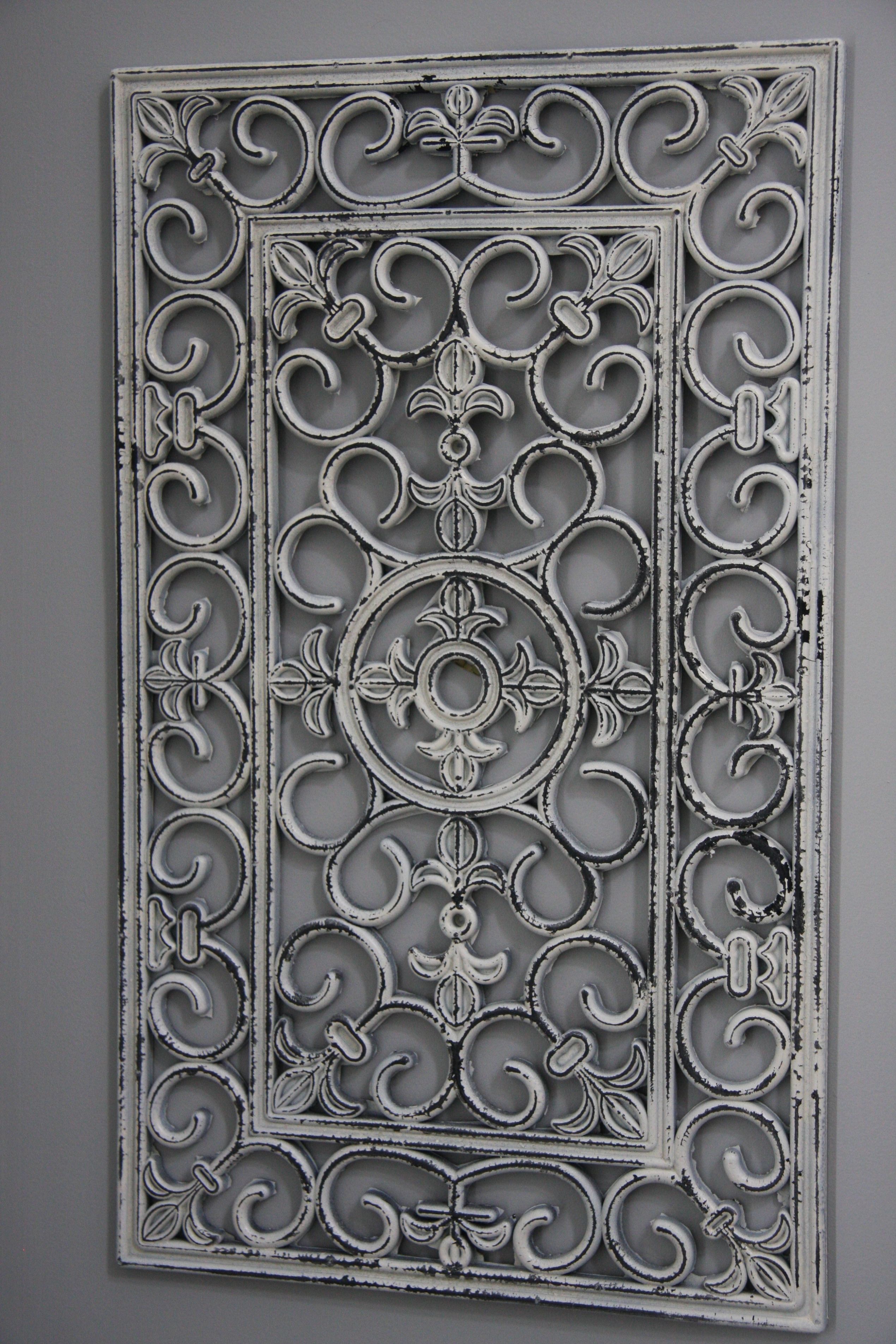 Wrought Iron Wall Art Intended For Preferred Inspiration: Wall Decor (View 1 of 15)
