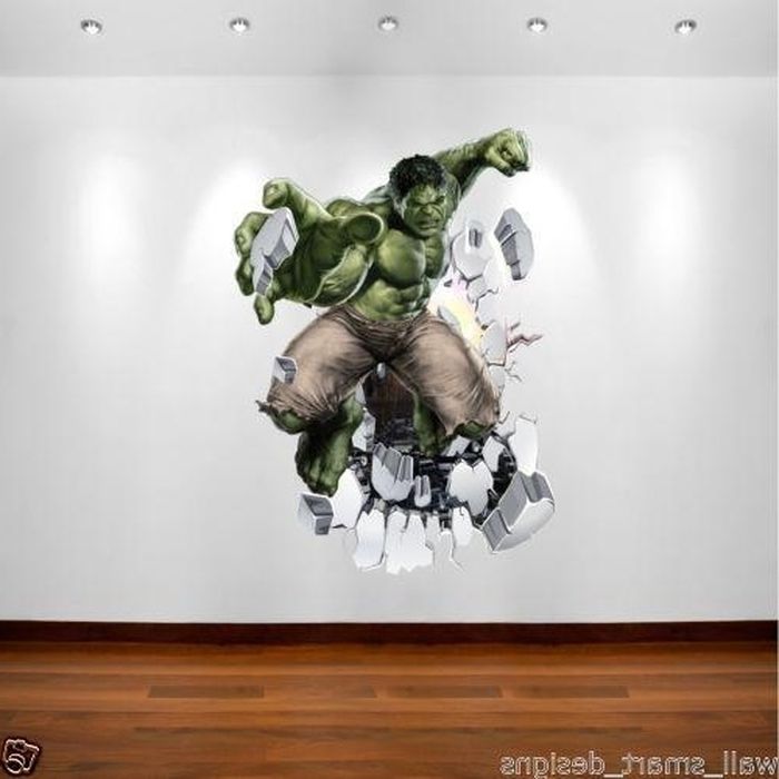19. Avengers 3d Wall Art Uk Wallartideas With Avengers 3d Wall Art With 2017 Avengers 3d Wall Art (Photo 2 of 15)