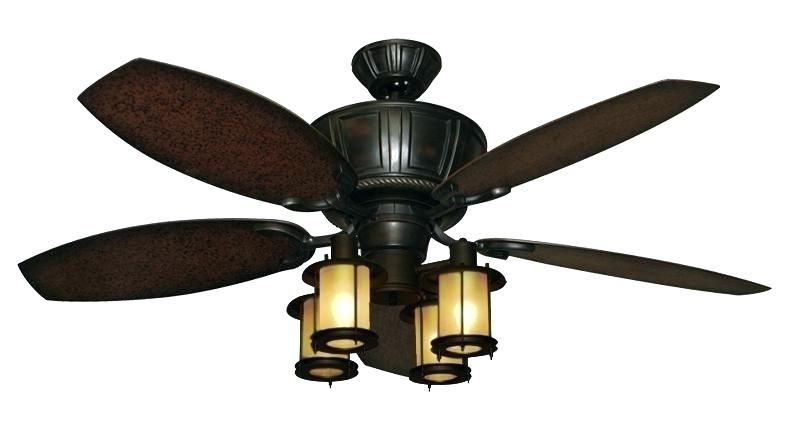 2017 Lowes Outdoor Ceiling Fans With Lights For Outdoor Ceiling Fans With Lights At Lowes Patio Patterns Hunter (View 3 of 15)