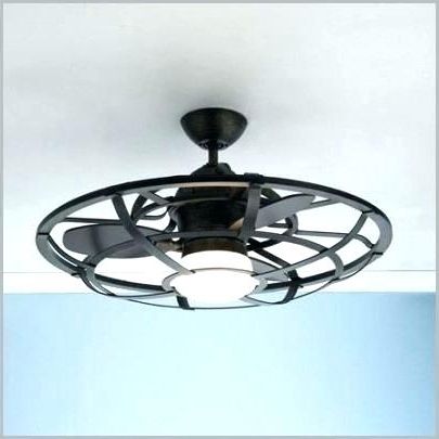 Featured Photo of 2024 Latest Unique Outdoor Ceiling Fans with Lights