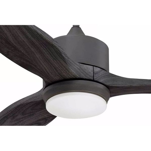2018 Outdoor Ceiling Fans With Remote And Light Inside Shop Craftmade Mobi Mobi 60" 3 Blade Indoor / Outdoor Ceiling Fan (View 14 of 15)