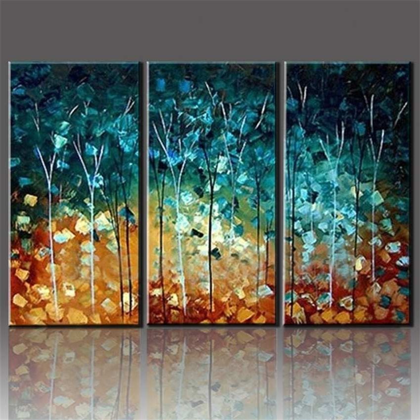 3 Pc Canvas Wall Art Sets Throughout Preferred Canvas Painting Inspirational Line Buy Wholesale 3 Piece Canvas Art (Photo 3 of 15)