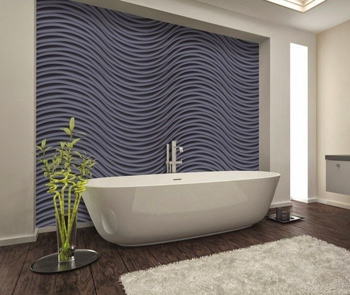 3d Wall Art For Bathroom Pertaining To Current Bathroom 3d Wall Panels Pvc Decorative Wall Art Panels (View 1 of 15)