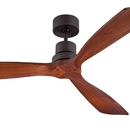 52" Casa Delta Wing Bronze Outdoor Ceiling Fan – – Amazon Within Fashionable Outdoor Ceiling Fans For Windy Areas (Photo 13 of 15)
