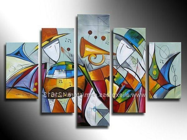 Featured Photo of  Best 15+ of Abstract Art Wall Hangings