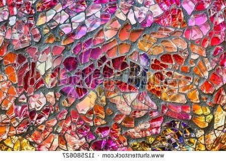 Abstract Mosaic Art On Wall With Regard To Favorite Abstract Mosaic Art (View 12 of 15)