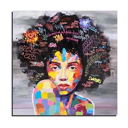 Amazon: Pinetree Art African American Black Art Wall Decor Pertaining To Best And Newest African American Wall Art And Decor (View 2 of 15)