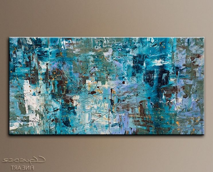 Artistic Large Abstract Canvas Art At Paintings For Sale Oversized For Most Up To Date Huge Abstract Wall Art (View 15 of 15)