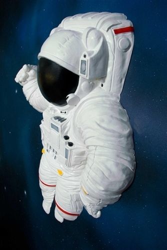 Astronaut 3d Wall Art Pertaining To 2017 Beetling Solar System With Space Astronaut 3d Wall Art Decor (Photo 3 of 15)