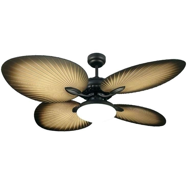 Bamboo Outdoor Ceiling Fans Intended For Best And Newest Enthralling Bamboo Ceiling Fans On Palm Leaf Outdoor Fan (Photo 11 of 15)